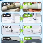 GLOWPOINT mould remover gel – cleaning example